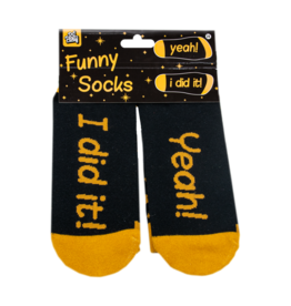 pd party Funny Socks - I Did It