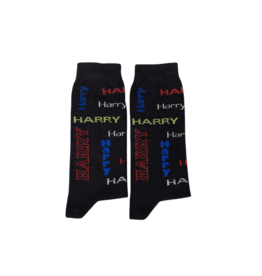 Nooitgedacht Cadeau Naamsokken Heren - Harry (kleur)