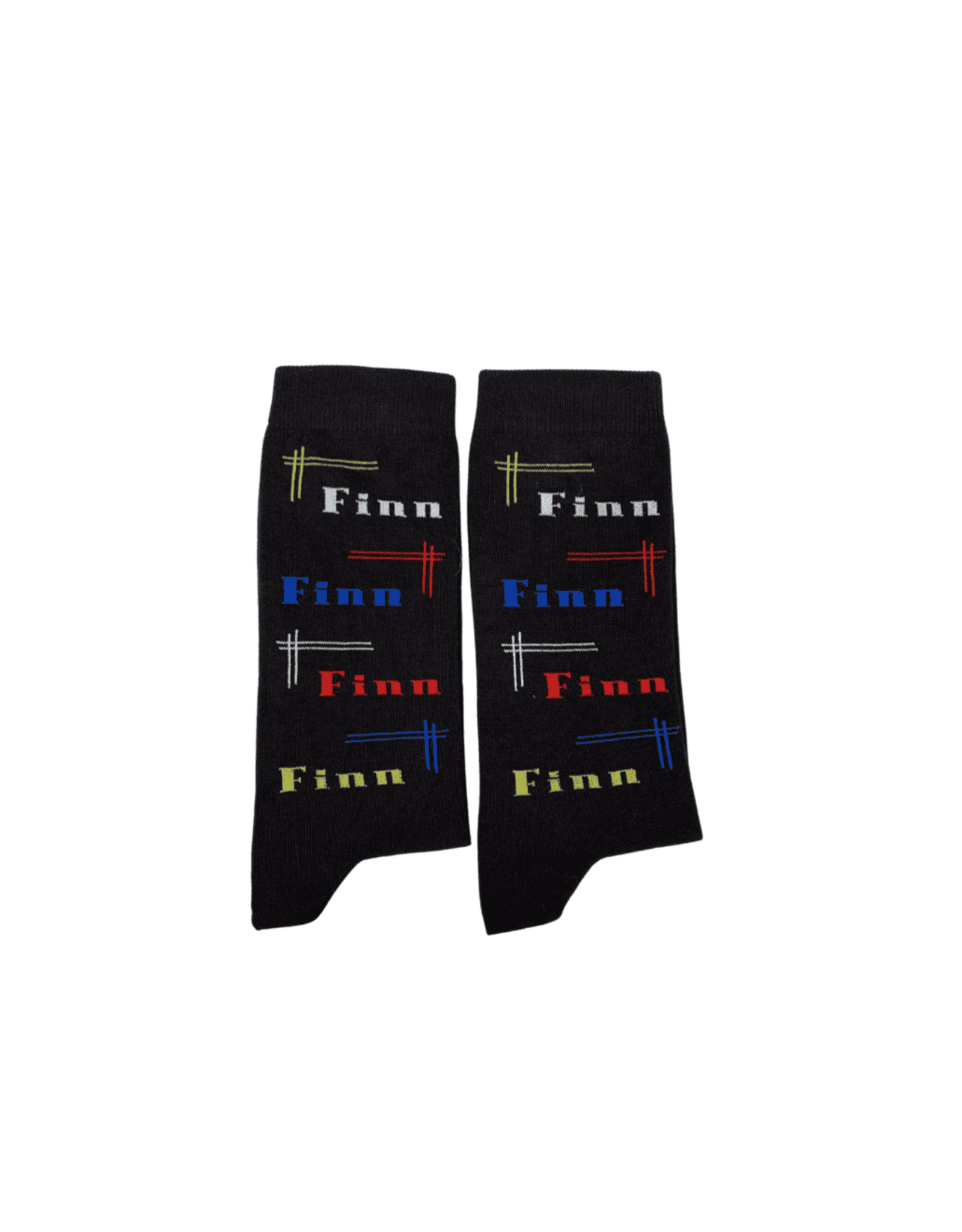 Nooitgedacht Cadeau Naamsokken Heren - Finn (kleur)