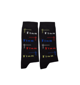 Nooitgedacht Cadeau Naamsokken Heren - Finn (kleur)
