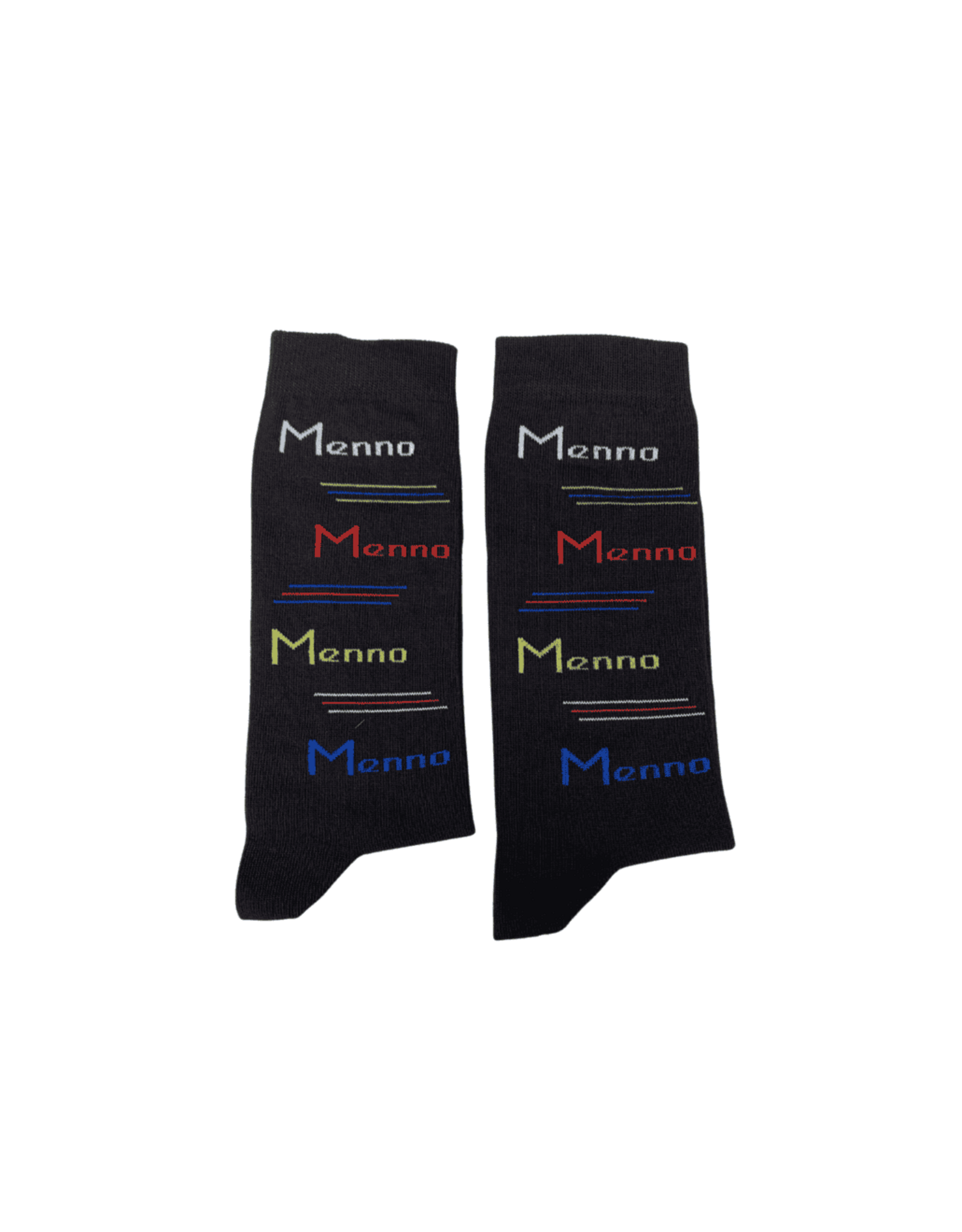 Nooitgedacht Cadeau Naamsokken Heren - Menno (kleur)