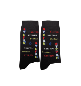 Nooitgedacht Cadeau Naamsokken Heren - Stefan (kleur)