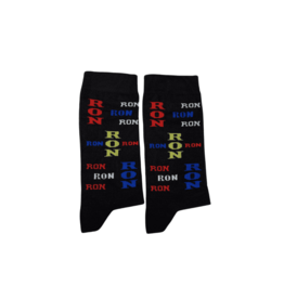 Nooitgedacht Cadeau Naamsokken Heren - Ron (kleur)