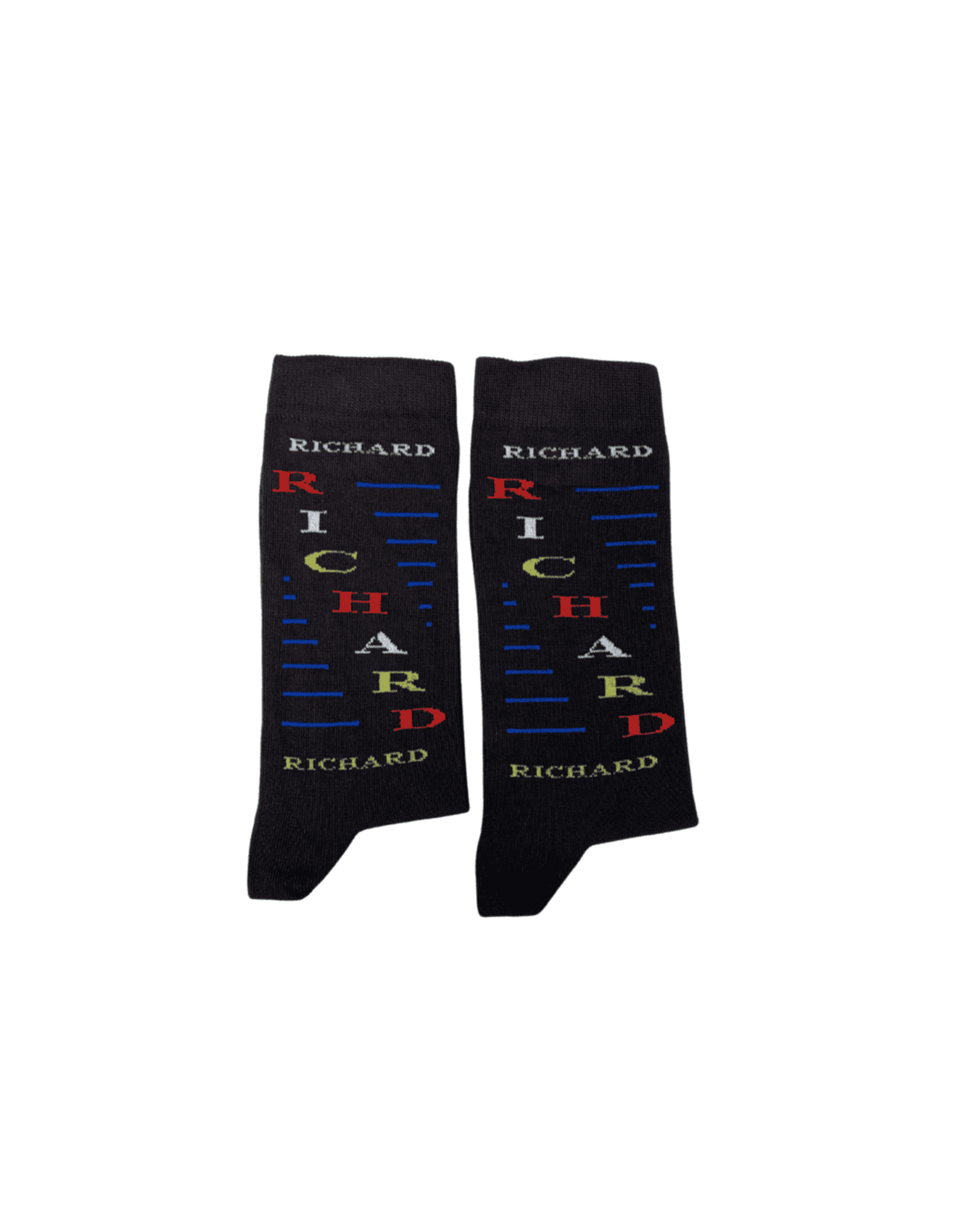 Nooitgedacht Cadeau Naamsokken Heren - Richard (kleur)