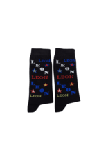 Nooitgedacht Cadeau Naamsokken Heren - Leon (kleur)