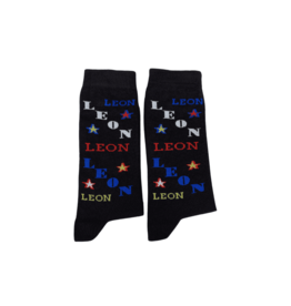 Nooitgedacht Cadeau Naamsokken Heren - Leon (kleur)