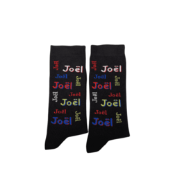 Nooitgedacht Cadeau Naamsokken Heren - Joël (kleur)