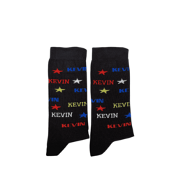 Nooitgedacht Cadeau Naamsokken Heren - Kevin (kleur)