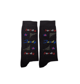 Nooitgedacht Cadeau Naamsokken Heren - Jordy (kleur)