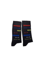 Nooitgedacht Cadeau Naamsokken Heren - Nick (kleur)