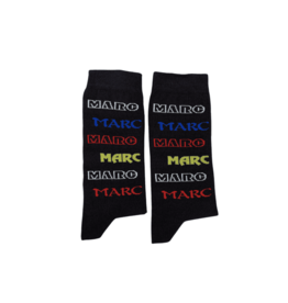 Nooitgedacht Cadeau Naamsokken Heren - Marc (kleur)