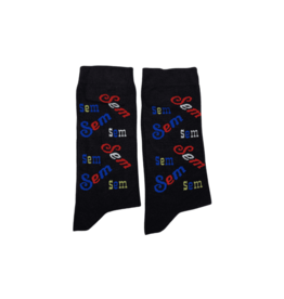 Nooitgedacht Cadeau Naamsokken Heren - Sem (kleur)