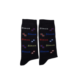 Nooitgedacht Cadeau Naamsokken Heren - Simon (kleur)