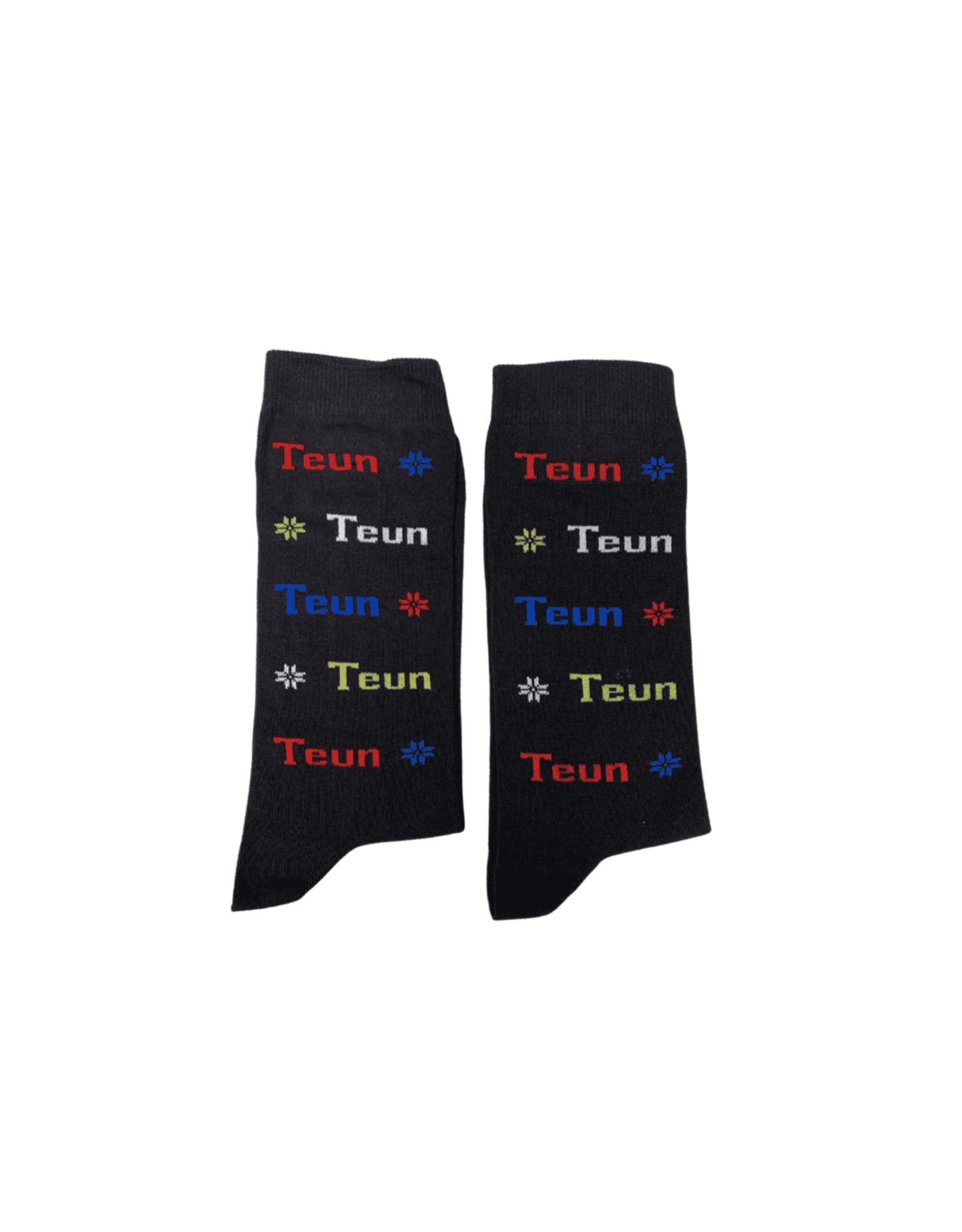 Nooitgedacht Cadeau Naamsokken Heren - Teun (kleur)