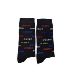 Nooitgedacht Cadeau Naamsokken Heren - Guido (kleur)