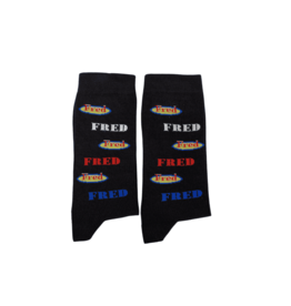 Nooitgedacht Cadeau Naamsokken Heren - Fred (kleur)