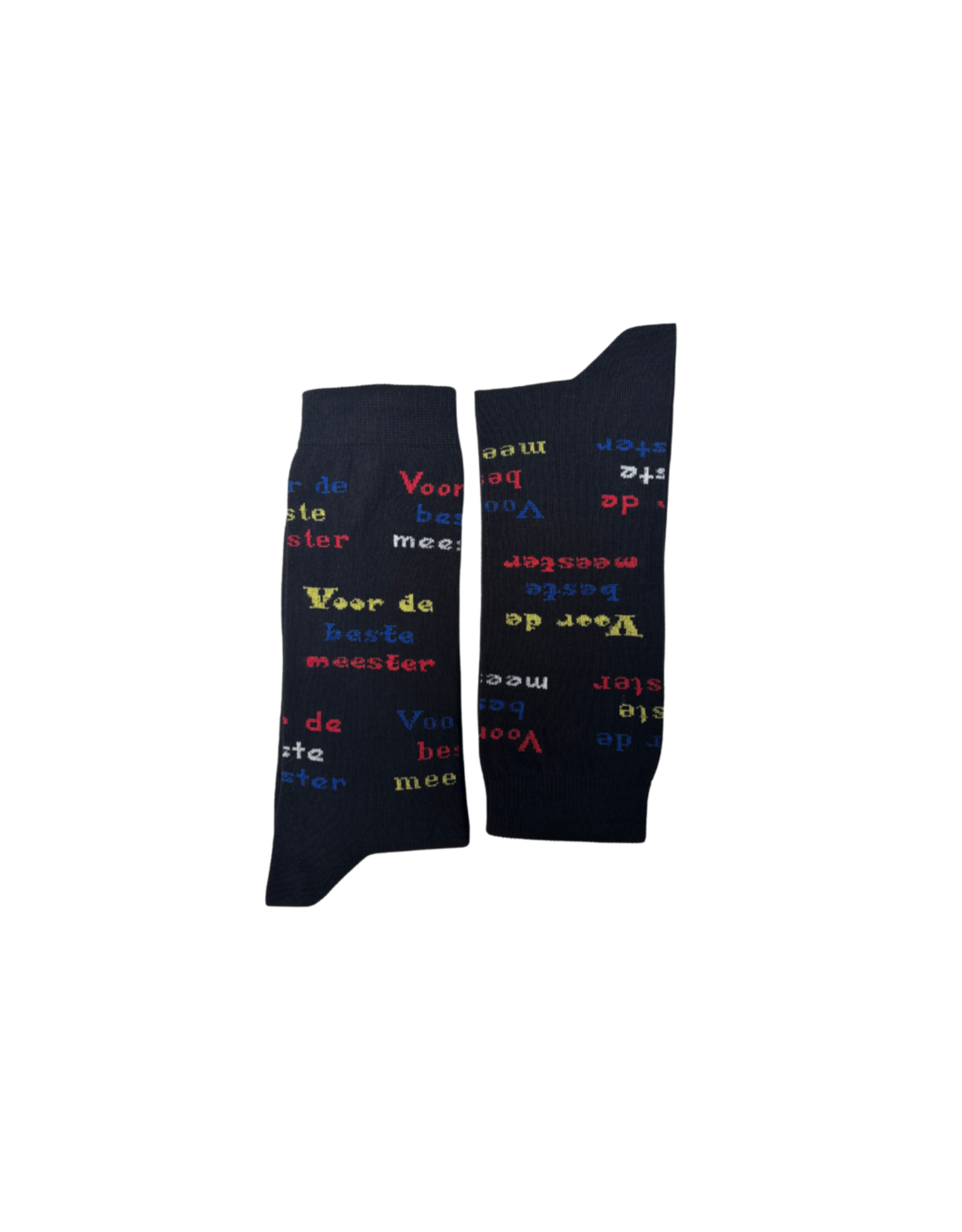 Nooitgedacht Cadeau Herensokken - Voor de beste meester (kleur)