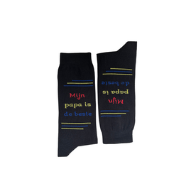 Nooitgedacht Cadeau Herensokken - Mijn Papa is de beste (kleur)