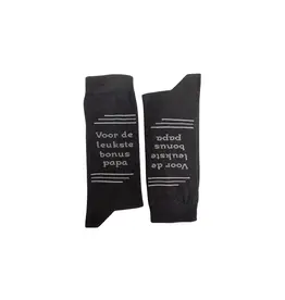 Nooitgedacht Cadeau Herensokken - Voor de leukste bonus papa
