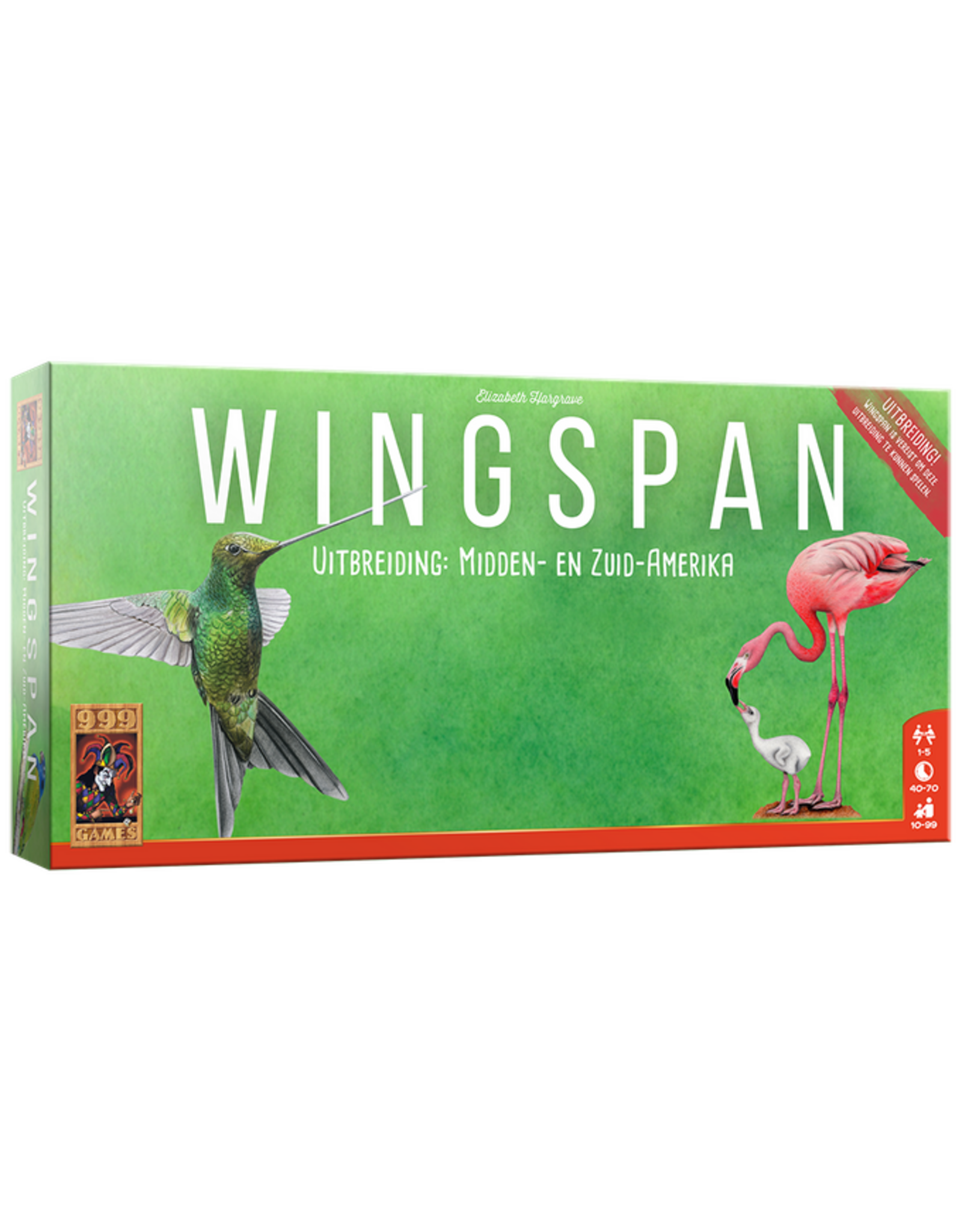 999 Games Wingspan uitbreiding Midden- en Zuid-Amerika