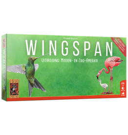 999 Games Wingspan uitbreiding Midden- en Zuid-Amerika