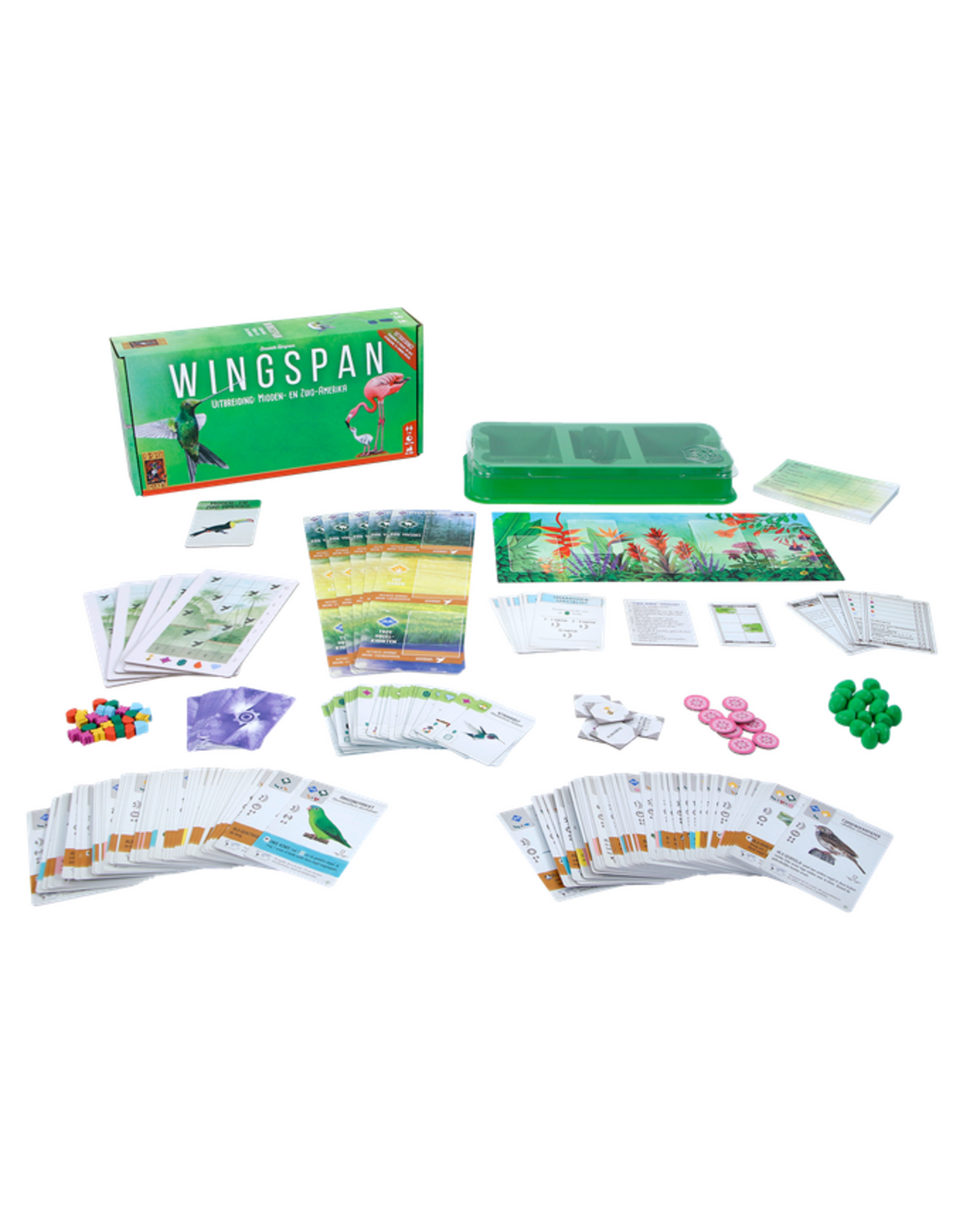 999 Games Wingspan uitbreiding Midden- en Zuid-Amerika