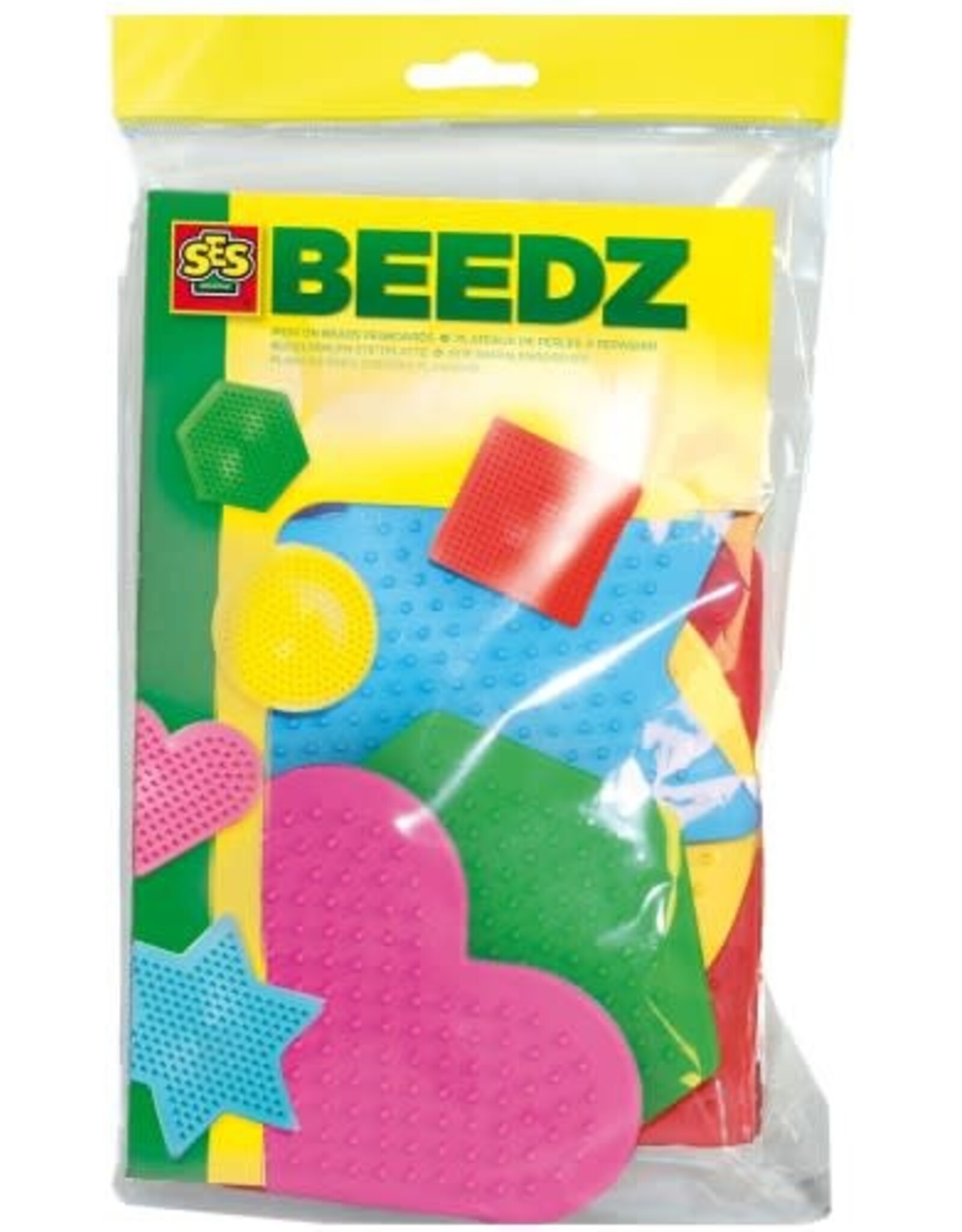 SES Beedz Strijkkralen Bordjes 5-pack vormen