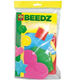SES Beedz Strijkkralen Bordjes 5-pack vormen