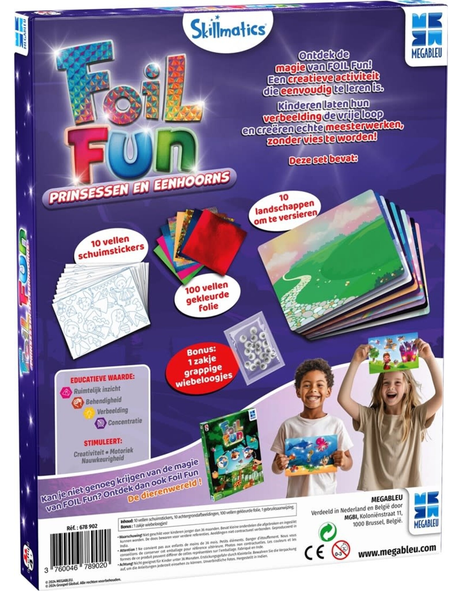 Foil Fun “Prinsessen en Eenhoorns”