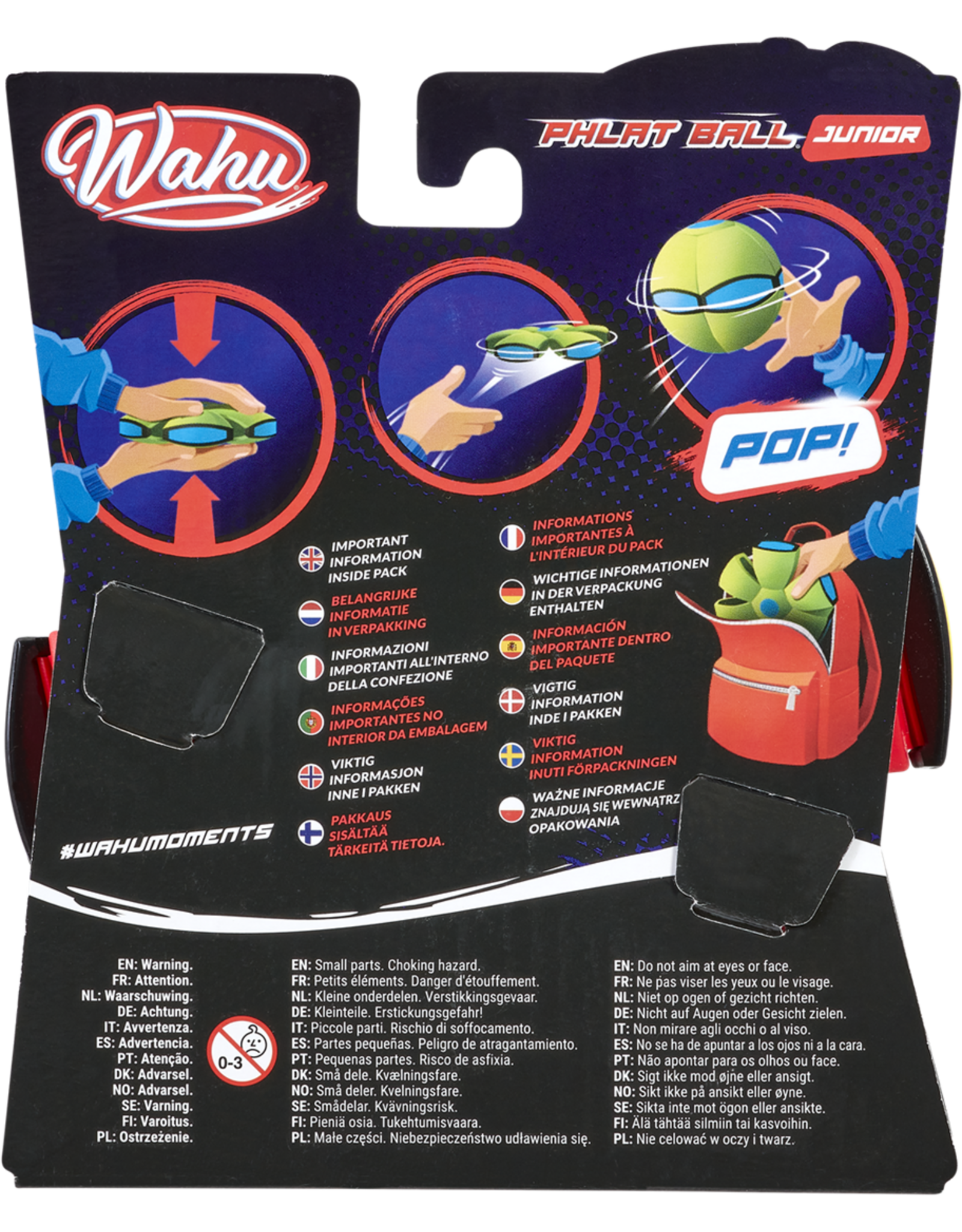 Wahu Phlat Ball Travel Size
