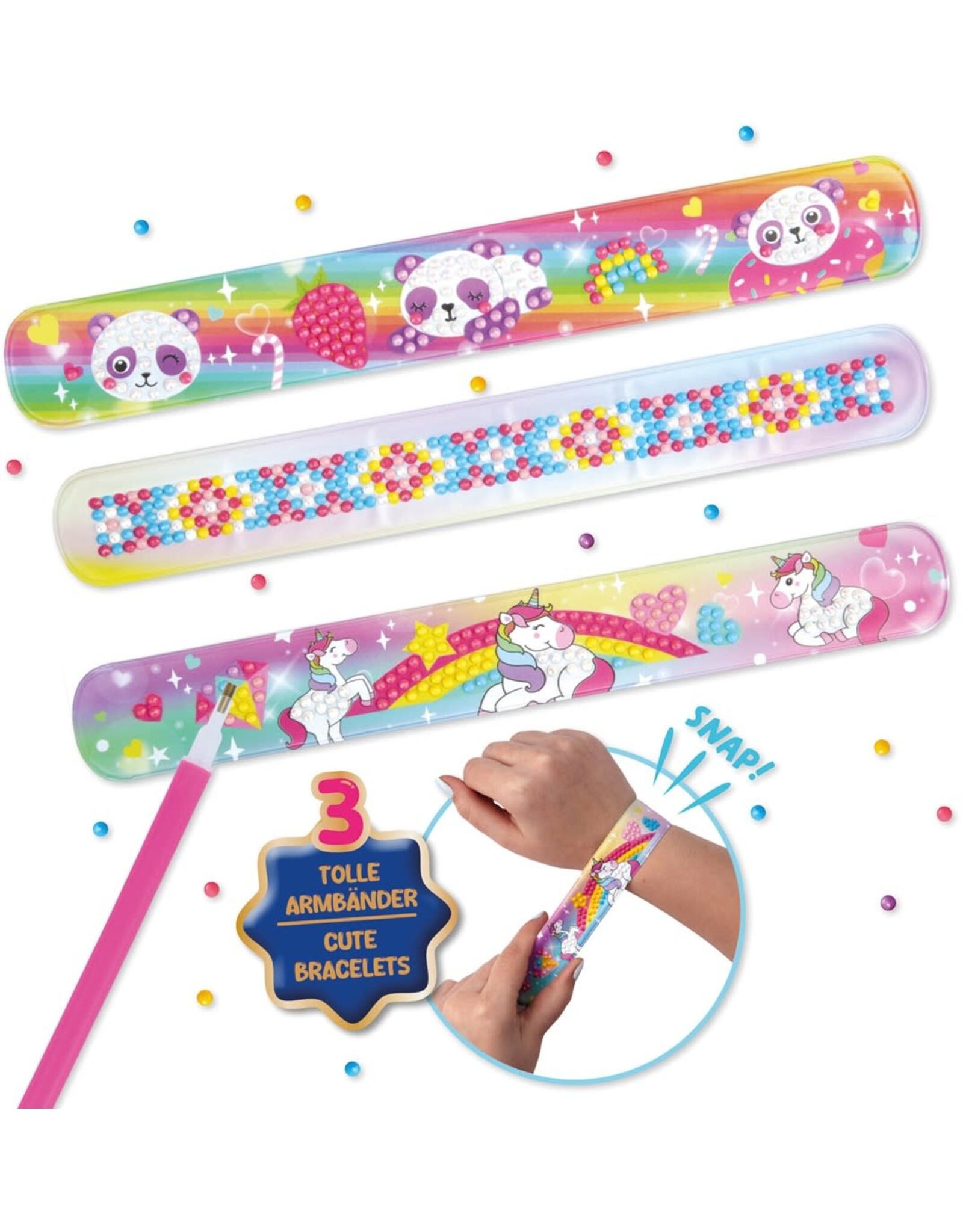 Lena Diamond Art "Snap-on Bracelets"