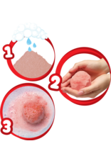 Bath Bomb DIY Red Bag