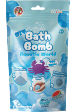 Bath Bomb DIY Blue Bag
