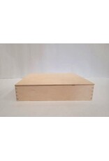 Houten Speelbak met Deksel (25x25x5)