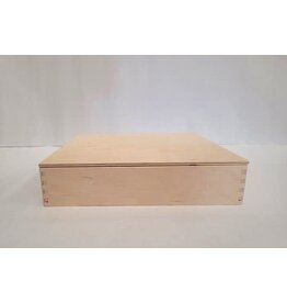 Houten Speelbak met Deksel (25x25x5)