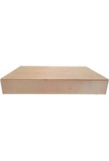 Houten Speelbak met Deksel (50x30x7)
