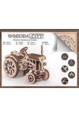 Wooden 3D Model “Tractor”