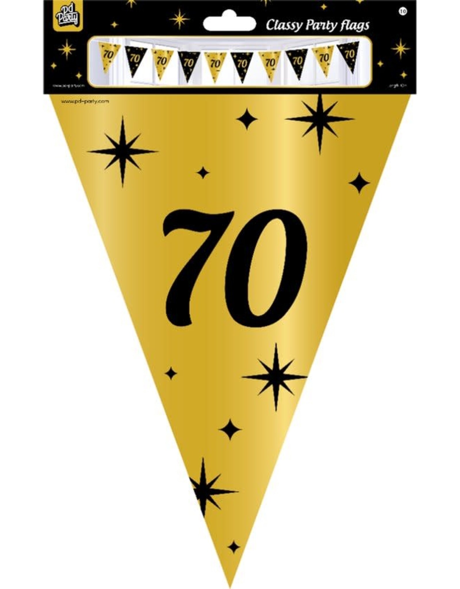 pd party Party Flags Foil - 70