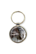 Geluks Boeddha Sleutelhanger