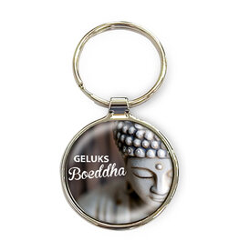 Geluks Boeddha Sleutelhanger
