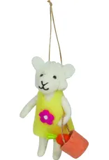 Frohe Ostern Filz Anhánger