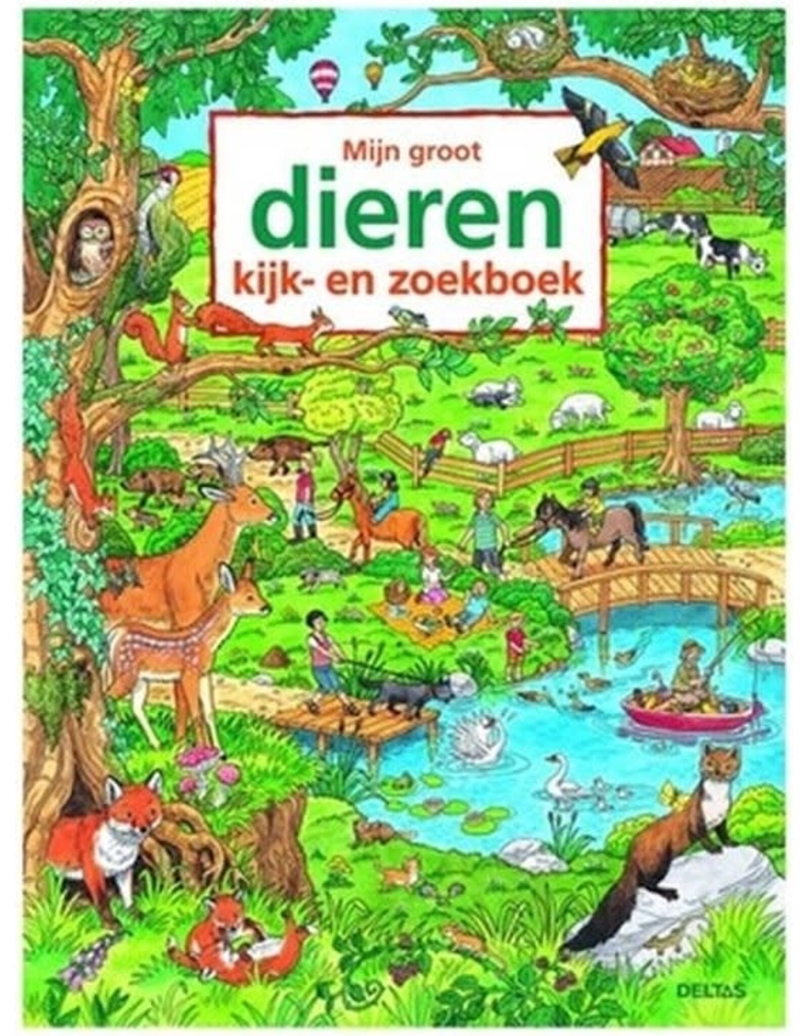 Deltas Mijn Groot Dieren Kijk- en Zoekboek