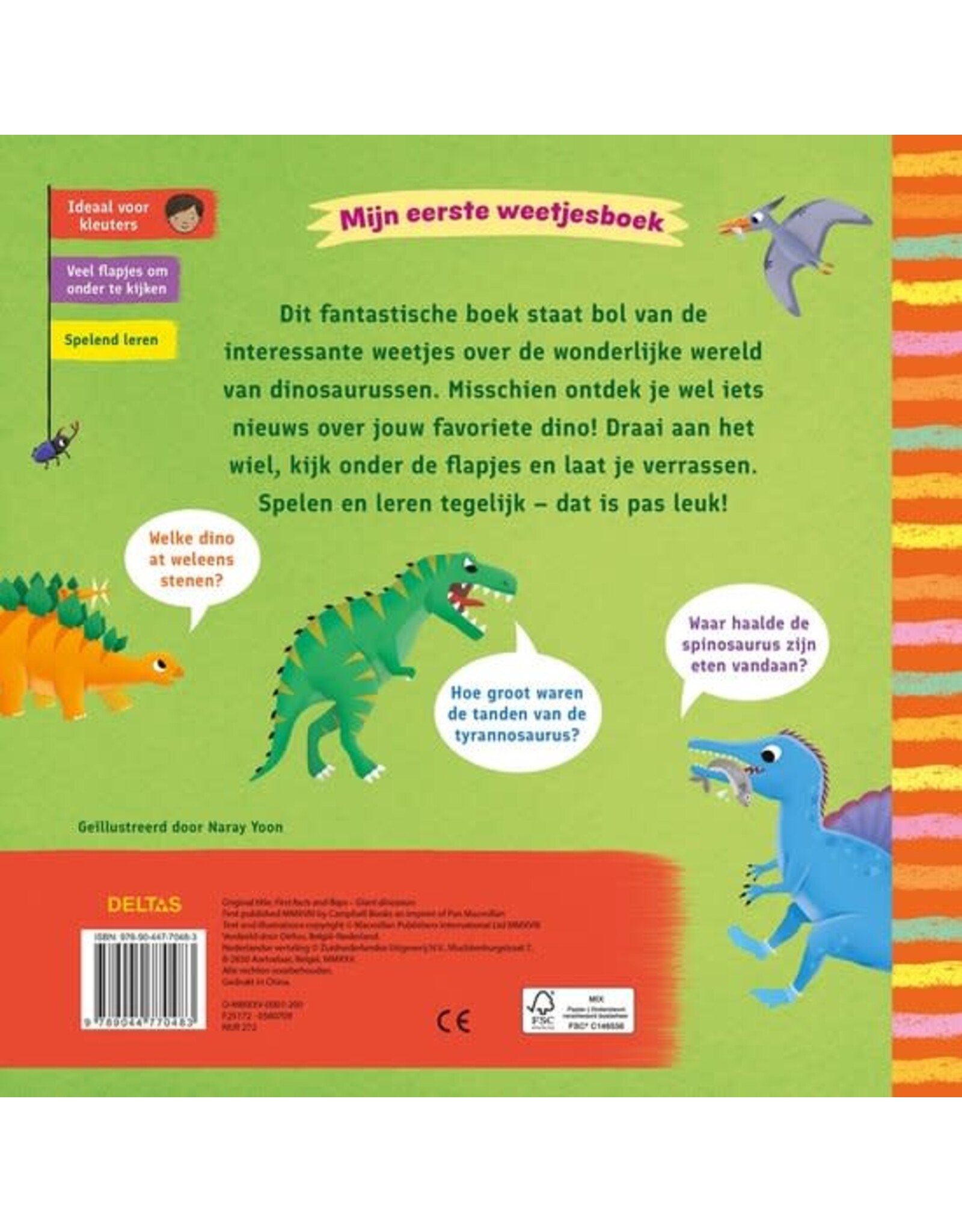 Deltas Mijn Eerste Weetjesboek - Bij De Dino's