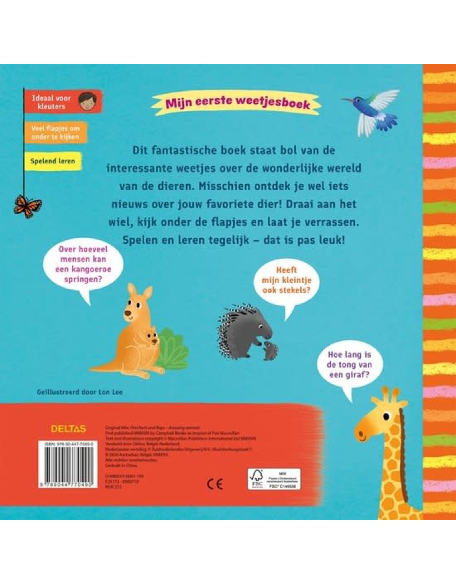 Deltas Mijn Eerste Weetjesboek - Bij De Dieren