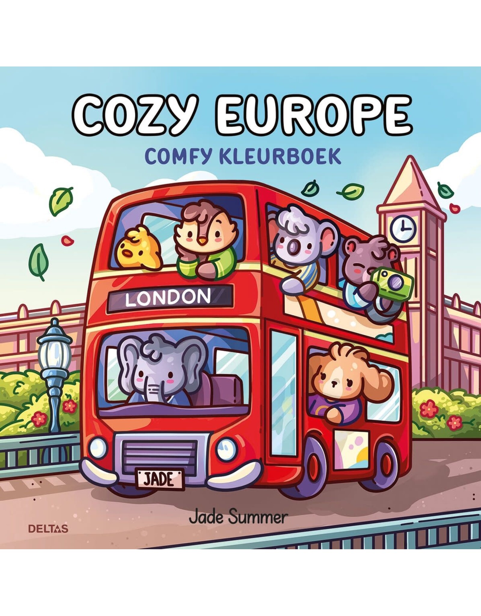 Deltas Cozy Europe Comfy Kleurboek