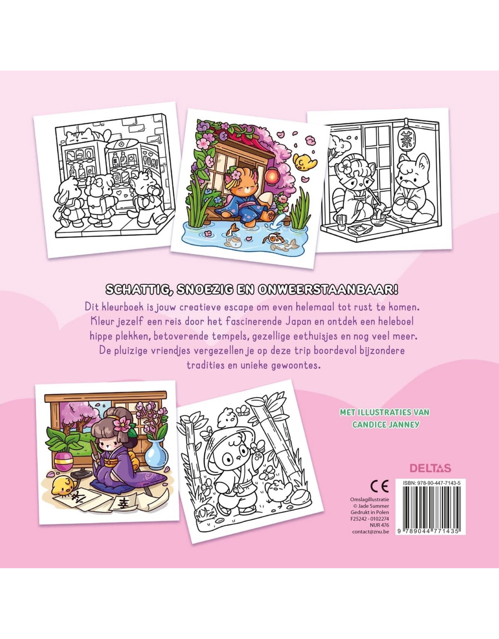 Deltas Cozy Japan Comfy Kleurboek