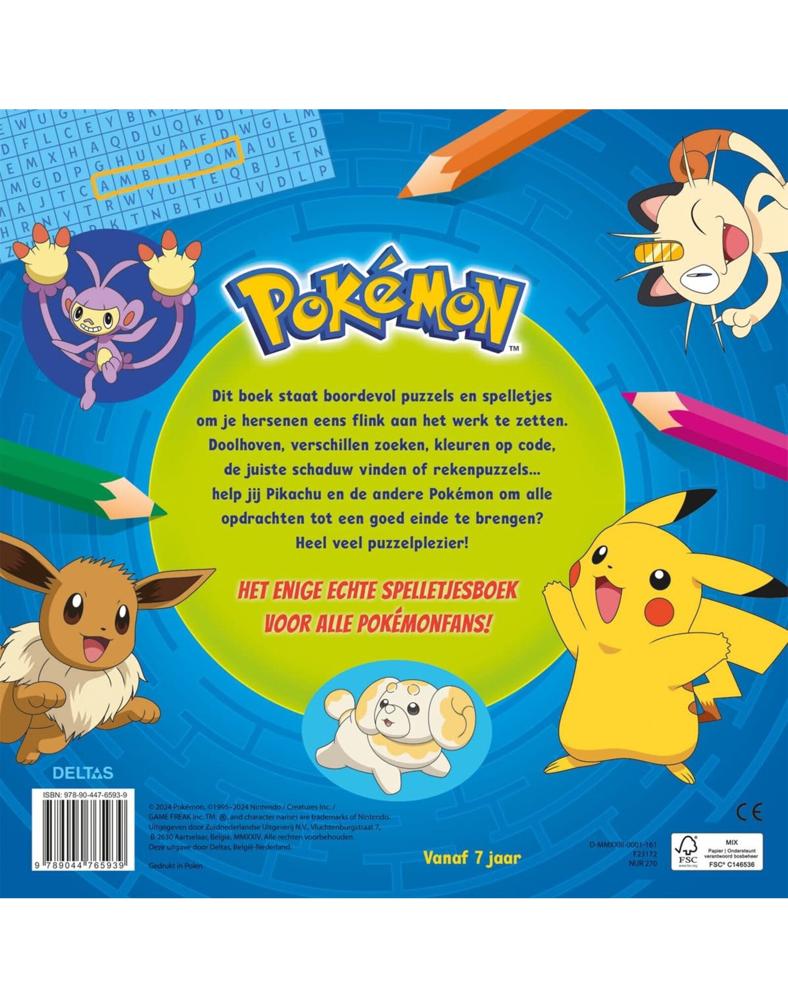Deltas Pokémon Spelletjesboek