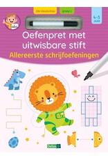 Deltas Oefenpret met uitwisbare stift - Allereeste schrijfoefeningen