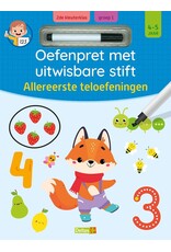 Deltas Oefenpret met uitwisbare stift - Allereeste teloefeningen