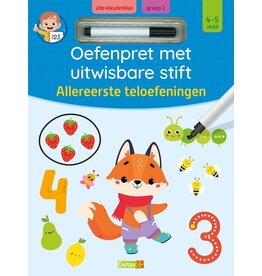 Deltas Oefenpret met uitwisbare stift - Allereeste teloefeningen